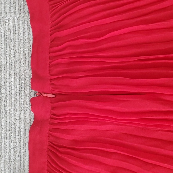 Ralph Lauren Pleated Silk Skirt. It's a Size 10. But, fits like size 6-8. - Picture 3 of 4